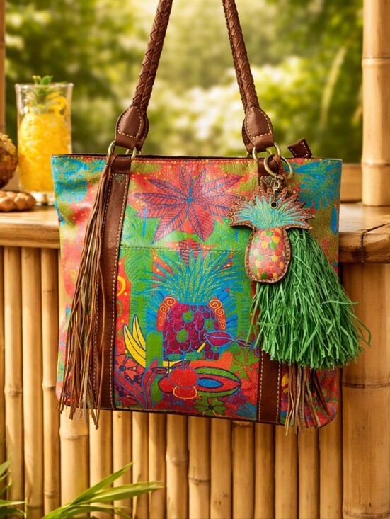 Patricia Nash Handbags - Patricia Nash Rena Tropical Tote